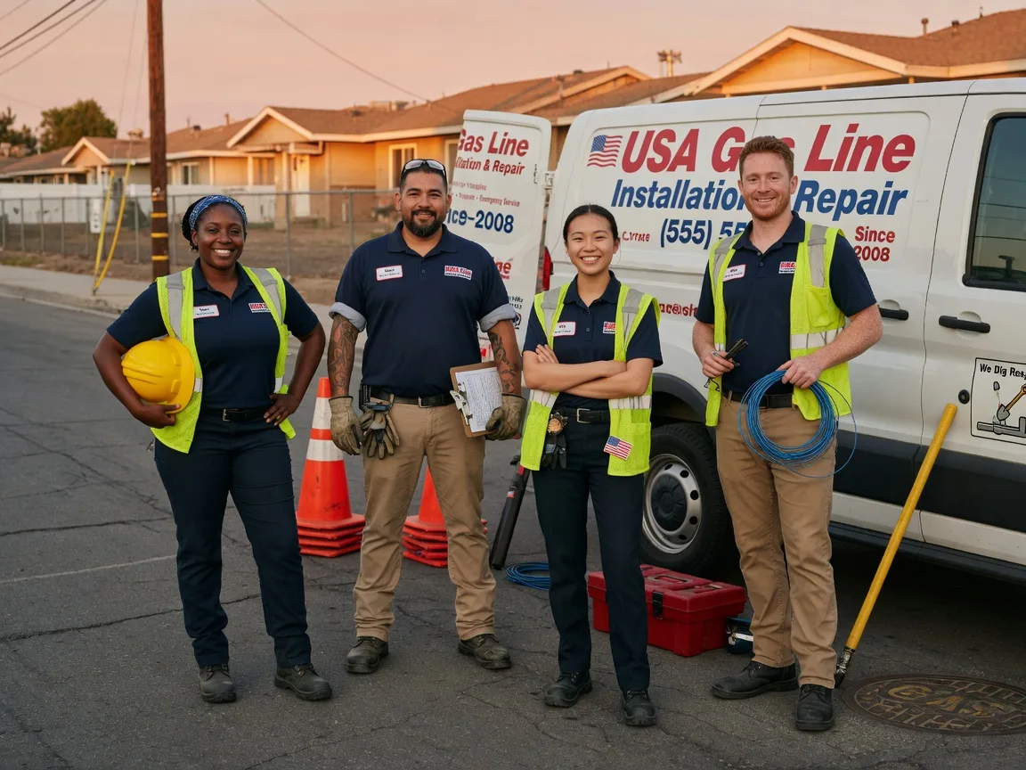Gas Line Installation company in Hillsboro, MD